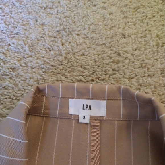 LPA Stripe Double Breasted Blazer Dress - Picture 4 of 9